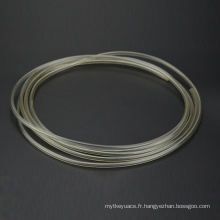 Tuyau en plastique transparent de PVC de tuyau de vinyle d&#39;isolation pour l&#39;équipement d&#39;éclairage